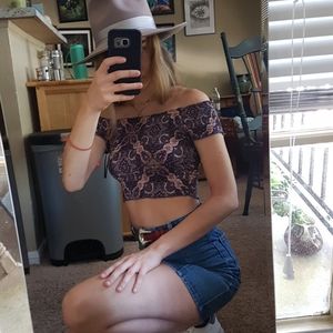 Off the shoulder top